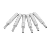 Alipis Adattatore Audio Stereo 6 Pezzi Connettore Jack 6,35mm in Lega di Zinco per Strumenti Musicali Audio Trasmissione del Suono Chiara