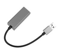 Alipis Adattatore Ethernet Usb3.0 in Lega di Alluminio Gigabit Porta Type-c e Rj45, Convertitore da USB a Ethernet Plug And Play, Compatibile PC e Tablet per Connessioni di Rete