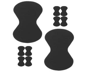 Alipis Adesivi Antiscivolo 10 per Plettri Chitarra in Silicone Nero Facile da Trasportare Resistente, per Musicisti Fingerpicking