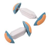 Alipis Allargatore Scarpe Regolabile Mini per Tacchi e Stivali Blu | Abs e Metallo, Barra Rinforzata Punta Curva, Antiscivolo, Mantiene la Forma