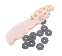 Alipis Aprifiale in Vetro Ruota Rinforzata ABS Minerale Beige | Strumento Portatile e Compatto, Design di Sicurezza Migliorato, per Cliniche e Ospedali, per Infermieri e Centri Analisi