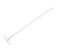 Alipis Asta di Agitazione in Ptfe 52 Cm Pala 10 Cm Resistente Chimica per Laboratorio Bacchetta Mescolatrice Ergonomica Antideposito per Miscelazione Sperimentale Riutilizzabile