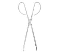 Alipis Attizzatoio per braciere: pinza per afferrare tronchi lunga 36 cm/14" - Attizzatoio per legna da ardere in acciaio inossidabile - strumento portatile per falò, barbecue, caminetti da