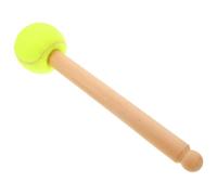 Alipis Bacchette per Batteria a Testa Sferica, Manico in Legno e Pe, Beige, per Tamburo Grande e Drum Tennis Ball Head, per Studenti e Principianti, per Esibizioni e Marching Band