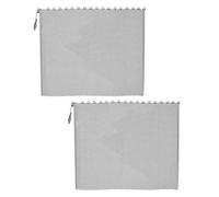 Alipis Barriera di Sicurezza per Stufa 2 Pezzi 61X559 CM Schermo in Rete Ignifugo Resistente al Calore Pannelli Parascintille Sospesi per Protezione Focolare e Uso Domestico