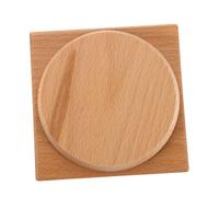 Alipis Base Girevole per Carillon Fai da Te in Legno Piattaforma Quadrata Supporto Rotante per Meccanismi Musicali Ricambio Solido per Decorazioni e Progetti Artigianali