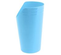 Alipis Bicchiere per Disfagia in Plastico Blu Design Creativo e Durata Elevata, Tazza per Anziani Disabili e Pazienti Allettati, per Alimentazione Liquida e Convalescenza