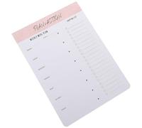 Alipis Blocco Note per Pianificatore Multifunzione 1 Pezzo Comodo Blocco Note Strappabile la Casa e L’ufficio Ampio Spazio per Organizzare e Programmare