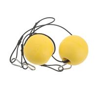 Alipis Boa in PVC Giallo 2 Pezzi con Facile Maneggevolezza per Barca e Utilizzo in Acqua