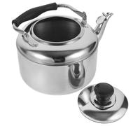Alipis Bollitore Per Il Tè Sul Piano Cottura Bollitore Per L'acqua Con Fischio In Acciaio Inossidabile Da 2 Litri Con Manico Freddo Teiera Sul Fornello Per Acqua Domestica Per