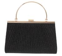 Alipis Borsa Elegante Donna in Poliestere e Pu Resistente ai Graffi Design Plissettato per Cocktail Party e Banchetti, Stile Fashion e Casual