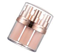 Alipis Bottiglia Vuota con Pompa Pressione Tripla per Cosmetici da Viaggio Riutilizzabile per Lozioni e Struccanti Design Facile da Pulire e Ricaricare