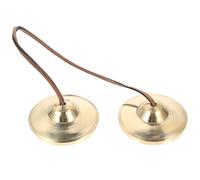 Alipis Campana per Piatti in Rame Ritmico da Viaggio Utile per Meditazione e Yoga Produce Toni Armonici per Rilassare la Psiche il Corpo Strumento Percussione Durevole e Non Arrugginisc