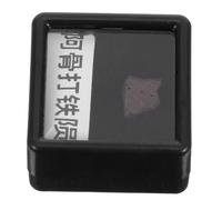 Alipis Campione di Meteorite Grezzo Nero di Ferro 0,5-1 Cm per Didattica Scientifica Stem, Esemplare Naturale Irregolare per Collezione di Rocce e Decorazione Casa Ufficio