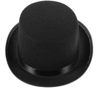Alipis Cappello da Mago Nero per Adulti Leggero Design Creativo, Comodo da Trasportare per Spettacoli di Incantesimi e Giochi di Ruolo