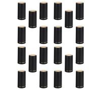Alipis Capsule Termoretraibili e Decorative in Pvc Nero 100 Pezzi Leggere per Bottiglie di Vino per Uso Domestico e Cantine