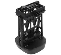 Alipis Carica Orologi Automatico per Orologi Meccanici Design Elegante in Plastica Nera, Superficie Liscia, per Tavolo da Trucco o Negozio