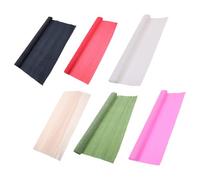 Alipis Carta Crespa Colorata 6 Pezzi 50x250cm 180g Carta Artigianale per Decorazioni Floreali e Progetti Fai da Te