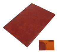 Alipis Cartella Portadocumenti A4 in Pelle Sintetica Magnetica, Organizer Ufficio Professionale per Documenti e Appunti, Raccoglitore Portfolio Business Chiusura Magnetica, per Riunioni