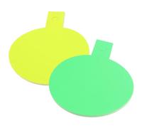 Alipis Cartellini di Prezzi Pubblicitari in Carta Fluorescente Etichette Promozionali per Negozi e Eventi 40 Fogli Multicolore Giallo e Verde Strumento per Vendite al Dettaglio e