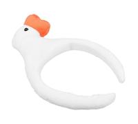 Alipis Cerchietto per Chioma a Forma di Anatra Bianco Superficie Liscia e Confortevole, Accessorio Carino per Cosplay e Feste Musicali