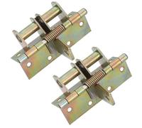 Alipis Cerniere a Molla Ammortizzate 2 Pezzi per Porte e Mobili da Cucina Chiusura Automatica Silenziosa Piccole Cerniere per Ante Angolari Installazione Rapida per Casa Ufficio e