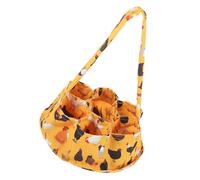 Alipis Cesto Per Raccolta Uova Con Tasche Accessorio Pratico Per Casa e Fattoria Capacità Per Uova Fresche Di Gallina e Anatra Design Funzionale e Stile Elegante