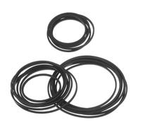 Alipis Cinghie in Gomma per Registratori a Cassette 1Mm Quadrate Misure 35-85Mm Set 60 Pezzi per Riparazione e Manutenzione Dispositivi Audio Portatili