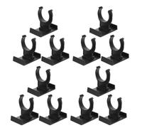 Alipis Clip per Zoccolo in Plastica Nera 20 Pezzi per Gambe Mobili Morsetti per Battiscopa Regolabili Accessori per Cucina e Arredamento Funzione Ammortizzante e Antiscivolo