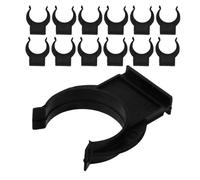 Alipis Clip per Zoccolo in Plastica Nera 50 Pezzi per Gambe Mobili da Cucina e Armadi Accessori Ferramenta per Battiscopa Fissaggio Nascosto Supporto Resistente per Tavoli e Divani