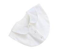 Alipis Colletto Finto Donna Bianco in Poliestere Comodo e Facile da Abbinare, Mezza Camicia Decorativa Adatta per Ragazze e Donne Eleganti