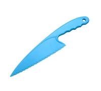 Alipis Coltello in Plastica per Torte Lama Seghettata Anti-ossidazione e Antipolvere, per Cucina e Feste, Utensile per Tagliare Insalata e Dolci in Pp Colore Casuale