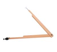 Alipis Compasso Didattico in Legno di Faggio Grande per Geometria e Disegno Strumento Professionale per Insegnanti con Supporto Sicuro per Penne per Lavori di Disegno e Lezioni di