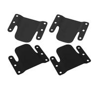 Alipis Connettori per Divano Componibile in Metallo Nero, Morsetti di Collegamento Sezionali per Mobili, Set da 2 Paia per Fissaggio Stabile e Sostituzione Accessori Casa e Salotto