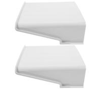 Alipis Copertura Antipioggia per Telecamera di Sicurezza Esterna, Custodia Protettiva Parasole in Plastica Resistente, Set da 2 Pezzi per Protezione da Pioggia e Polvere in Ambienti