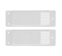 Alipis Copertura di Ventilazione per Prese d'Aria Laterali Kit di Sfiato in Plastica per Container Accessori per Rimorchio per Flusso d'Aria Ottimale Durante Trasporto