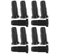 Alipis Copertura Protettiva per Ruote Girevoli e Piedini Sedia Antiscivolo in Plastica Resistente, Set da 12 Pezzi per Protezione Mobili e Pavimenti, Accessorio per Casa, Ristorante