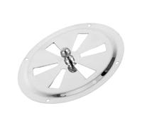 Alipis Copertura Sfiato Aria Acciaio Inossidabile con Lame Orientabili per Ventilazione Piastra Ventilazione Protezione dalla Pioggia per Casa e Ufficio Facile Installazione e