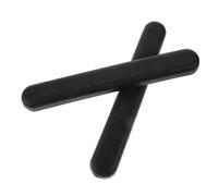 Alipis Coppia di Imbottiture Antiscivolo per Braccioli Sedia a Rotelle in Plastica Nera, Confortevoli e Progettate per Alleviare L'affaticamento del Gomito