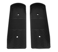 Alipis Coppia di Pedali di Ricambio in Plastica Pp per Vogatore e Cyclette, Pedali Antiscivolo Foro M10, Accessori per Fitness Domestico e Allenamenti Indoor