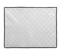 Alipis Copri Freezer a Pozzetto in Alluminio Argento Isolamento Termico e Protezione Solare, Resistente All'acqua, per Freezer e Cold Storage da Esterno come Balcone