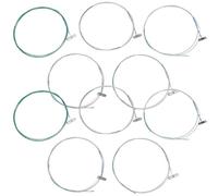 Alipis Corde di Metallo per Guzheng Professionali 10 Pezzi Set 1-5 a Tipo Accessori Musicali per Strumento Cinese Suono Chiaro per Famiglia e Amici