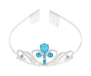 Alipis Corona per Chioma da Elegante in Cristallo Blu Fascia per Feste e Compleanni Accessorio Leggero e Chic per Principesse e Principi