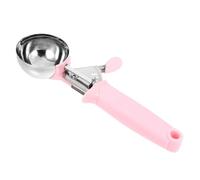 Alipis Cucchiaio per Gelato Acciaio Inossidabile Rosa Strumento per Dessert e Melone Design Ergonomico e Facile da per Palline Gelato e Frutta