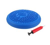 Alipis Cuscino Gonfiabile Yoga Balance Disc con Pompa Tappetino Massaggio Piedi con Superficie Punti di Pressione Supporto Spesso per Stabilità ed Esercizi di Fitness Casa Compatta e