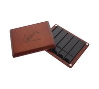 Alipis Custodia per Ance Sassofono Tenore e Clarinetto in Legno Resistente Antiurto e Portatile per Musicisti Contiene Fino a 10 Ance Adatta per Oboe e Sax Tenore