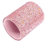 Alipis Custodia per Pennelli da Trucco in Plastica Rosa, Contenitore Chic a Forma di Secchio, per Organizzare e Tenere Ordinata la Postazione Trucco in Casa
