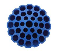 Alipis Custodia Porta Punte per Trapano Girevole in Plastica Resistente, Organizer Compatto per Punte da Trapano per Intaglio e Viti, Scatola Salvaspazio per Utensili da Lavoro