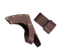 Alipis Custodia Portatile per Accetta Manicotto Protettivo in PU Spesso Copertura Leggera per Testa D’Ascia per Campeggio e Attività Outdoor
