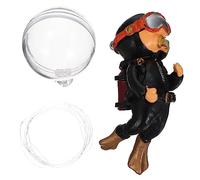 Alipis Decorazione Galleggiante per Acquari Ornamentale Tuffatore Miniatura per Design Realistico per Micro Paesaggio per Decorare Fish Tank e Pescere Leggero e Compatto